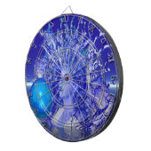 Jeu De Fléchettes Cristal bleu (Devant droit)