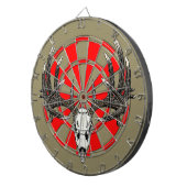 Jeu De Fléchettes Cru de crâne de cerf de Virginie (Devant droit)