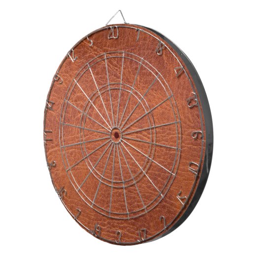 Jeu De Fléchettes cuir Brown (Devant droit)