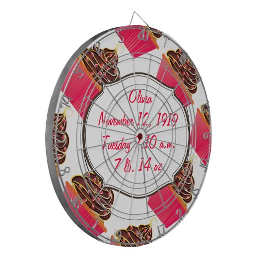 Jeu De Fléchettes Cupcakes (Devant gauche)