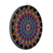 Jeu De Fléchettes DART Mandala - Fleur (Devant gauche)