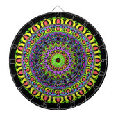 Jeu De Fléchettes DART Mandala - néon 1 (Devant)