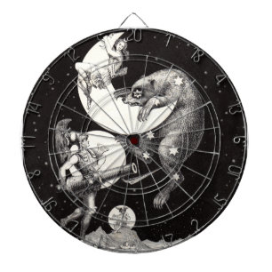 Jeu De Fléchettes Déesse lunaire céleste antique et ours Ursa Major