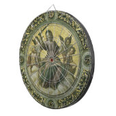 Jeu De Fléchettes Déesse romaine de la justice avec des anges par Ra (Devant droit)