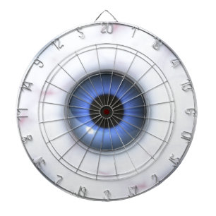 Jeu De Fléchettes déplaisants yeux bleus