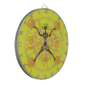 Jeu De Fléchettes Design africain (Devant gauche)