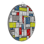 Jeu De Fléchettes Design de style mondrien (Devant gauche)