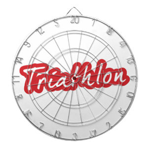 Jeu De Fléchettes Design de triathlon cool
