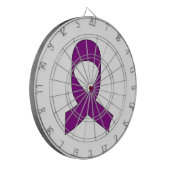 Jeu De Fléchettes Dessin de ruban violet (Devant gauche)