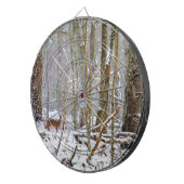 Jeu De Fléchettes Doe dans la neige, Deer dans le lac Arrowhead (Devant droit)