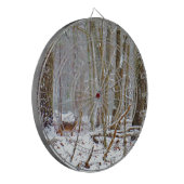 Jeu De Fléchettes Doe dans la neige, Deer dans le lac Arrowhead (Devant gauche)