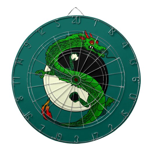 Jeu De Fléchettes Dragon de Yin Yang (Devant)