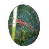 Jeu De Fléchettes Dragonfly frontale rouge et noire (Devant droit)