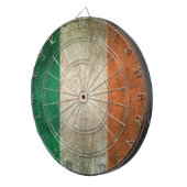 Jeu De Fléchettes Drapeau affligé par cru de l'Irlande (Devant droit)