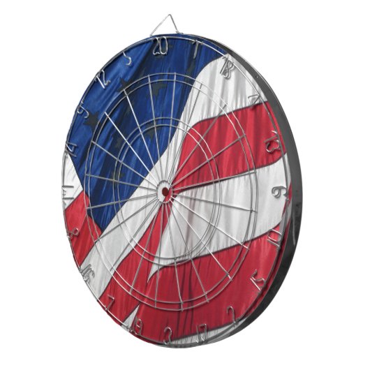 Jeu De Fléchettes Drapeau américain (Devant droit)