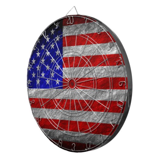 Jeu De Fléchettes Drapeau américain 2 (Devant droit)