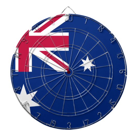 Jeu De Fléchettes Drapeau australien (Devant)