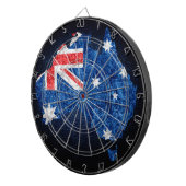 Jeu De Fléchettes Drapeau australien et carte (Devant droit)