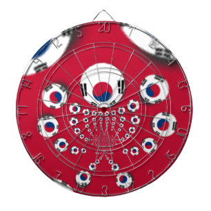 Jeu De Fléchettes Drapeau Corée du Sud Kaleidoscope