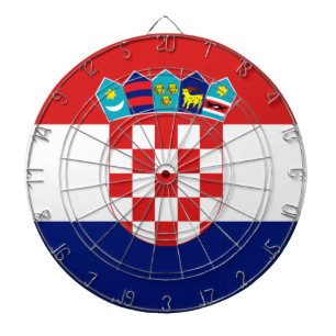 Jeu De Fléchettes Drapeau croate - Trobojnica