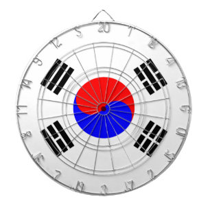 Jeu De Fléchettes Drapeau de la Corée du Sud