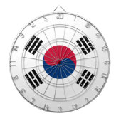 Jeu De Fléchettes Drapeau de la Corée du Sud (Devant)