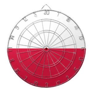 Jeu De Fléchettes Drapeau de la Pologne
