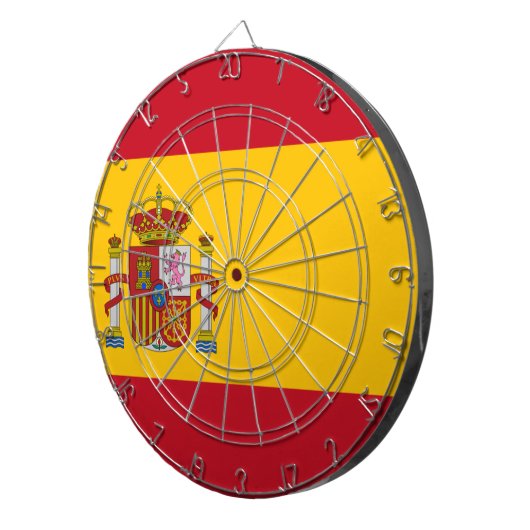 Jeu De Fléchettes Drapeau de l'Espagne (Devant droit)
