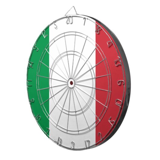 Jeu De Fléchettes Drapeau de l'Italie (Devant droit)