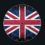 Jeu De Fléchettes Drapeau de l'Union britannique Union Jack Patrioti<br><div class="desc">Pour ceux qui aiment la Grande-Bretagne et qui s'identifient à la forme indéniable du célèbre drapeau de l'Union,  ce design est pour vous. :)</div>