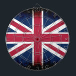 Jeu De Fléchettes Drapeau de l'Union britannique Union Jack Patrioti<br><div class="desc">Pour ceux qui aiment la Grande-Bretagne et qui s'identifient à la forme indéniable du célèbre drapeau de l'Union,  ce design est pour vous. :)</div>