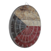 Jeu De Fléchettes Drapeau de République Tchèque sur le vieux grain (Devant gauche)