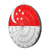 Jeu De Fléchettes Drapeau de Singapour (Devant droit)