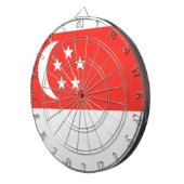 Jeu De Fléchettes Drapeau de Singapour (Devant droit)