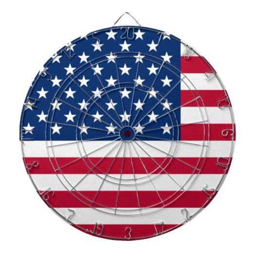 Jeu De Fléchettes Drapeau des États-Unis d'Amérique (Devant)