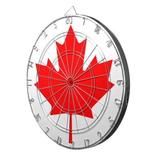 Jeu De Fléchettes Drapeau du Canada (Devant droit)