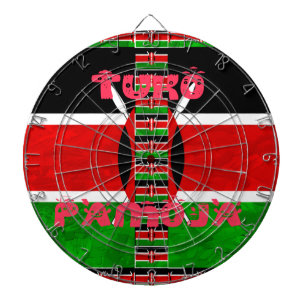 Jeu De Fléchettes Drapeau du Kenya : Tuko Pamoja - Conception d'art