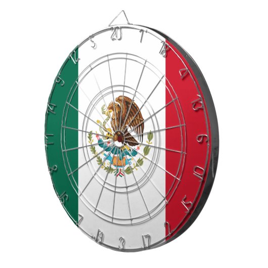 Jeu De Fléchettes Drapeau du Mexique (Devant droit)