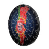 Jeu De Fléchettes Drapeau et carte du Portugal (Devant droit)