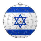 Jeu De Fléchettes Drapeau Israël (Devant)