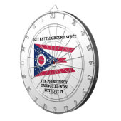 Jeu De Fléchettes Drapeau principal d'état de l'Ohio de la (Devant droit)