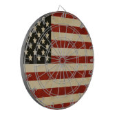 Jeu De Fléchettes Drapeaux vintages américains (Devant gauche)