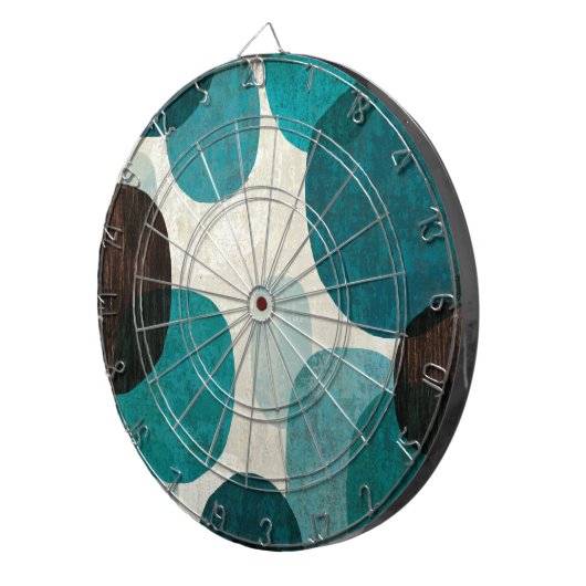 Jeu De Fléchettes Égouttements bleus (Devant droit)