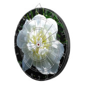 Jeu De Fléchettes Elégant blanc peony floral blanc photo (Devant droit)