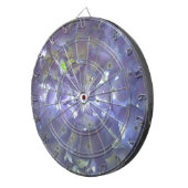 Jeu De Fléchettes Élégant boho poussiéreux floral violet clair fleur (Devant droit)