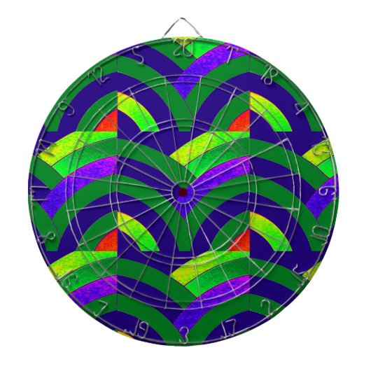 Jeu De Fléchettes élégant chevron design (Devant)