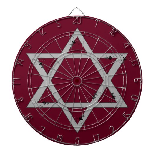 Jeu De Fléchettes elegent star of david (Devant)