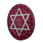 Jeu De Fléchettes elegent star of david (Devant droit)