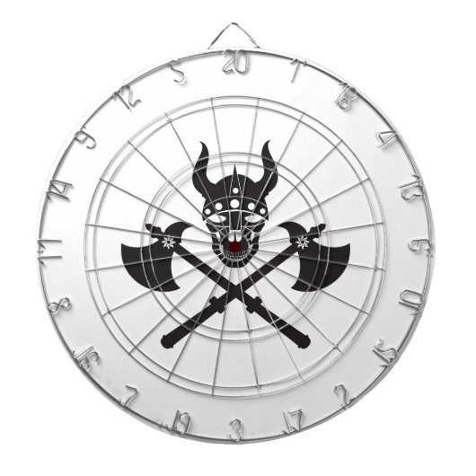 Jeu De Fléchettes emblème viking (Devant)