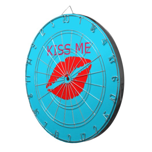 Jeu De Fléchettes Embrasse-moi (Devant droit)